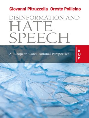 cover image of Disinformation and Hate Speech